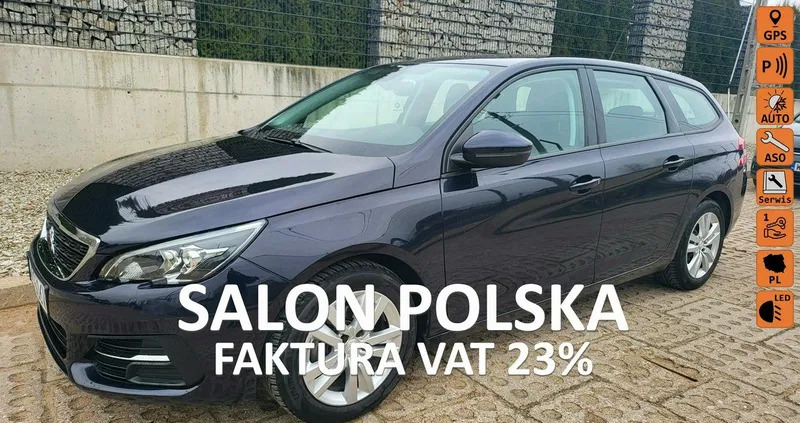 samochody osobowe Peugeot 308 cena 43089 przebieg: 65000, rok produkcji 2020 z Ostrołęka